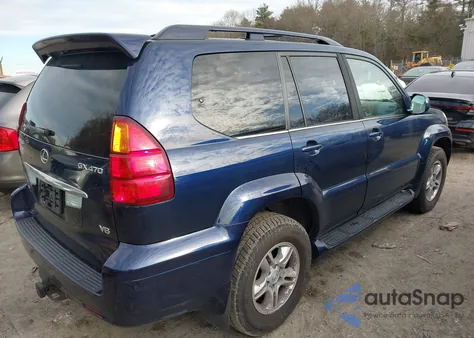 2006 Lexus Gx 470 z USA, uszkodzony, nr VIN JTJBT20X460123816